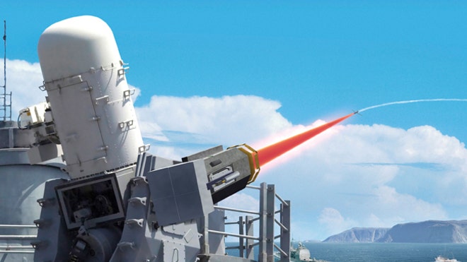 Raytheon Laser Gun